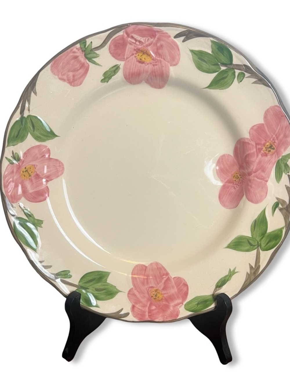 Franciscan Desert Rose Dinner Plates Set of 2 Made in England Vintage - Picture 8 of 8
